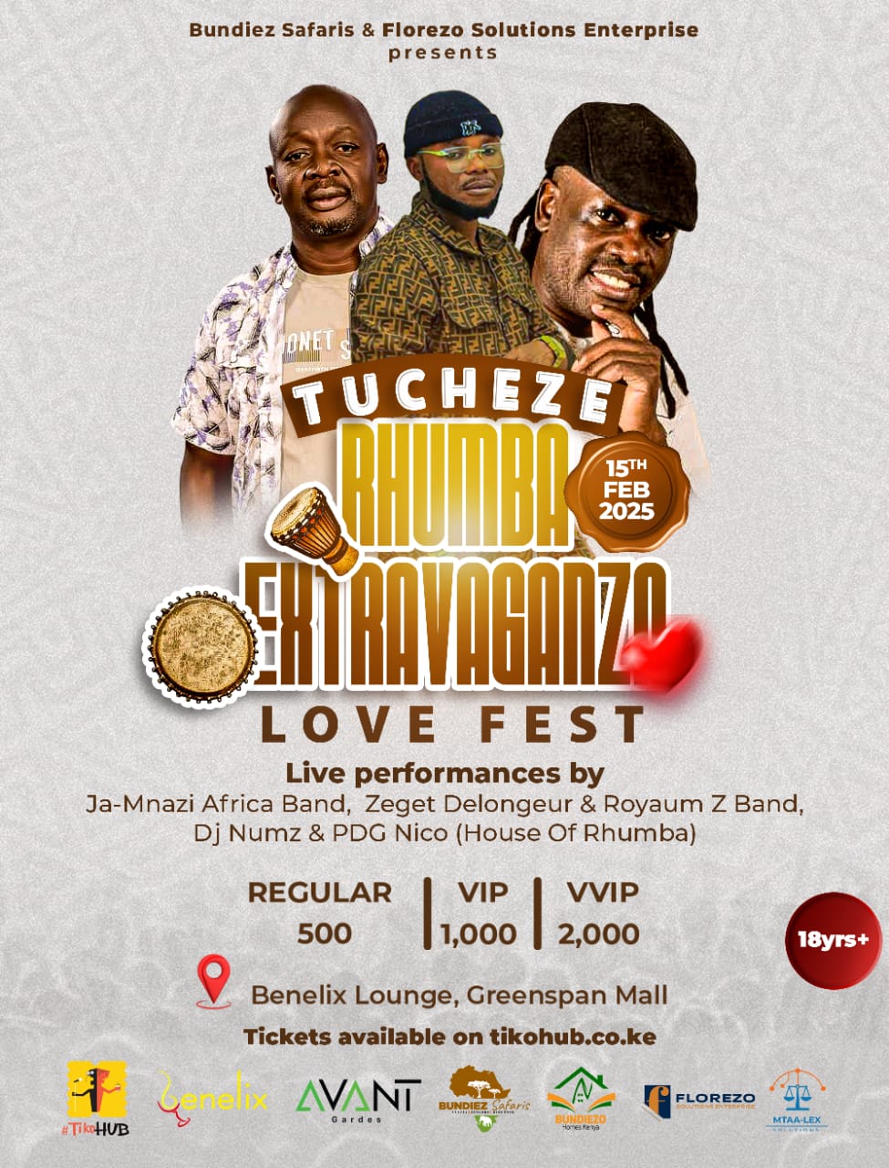 Tucheze Rhumba Extravaganza Love Fest