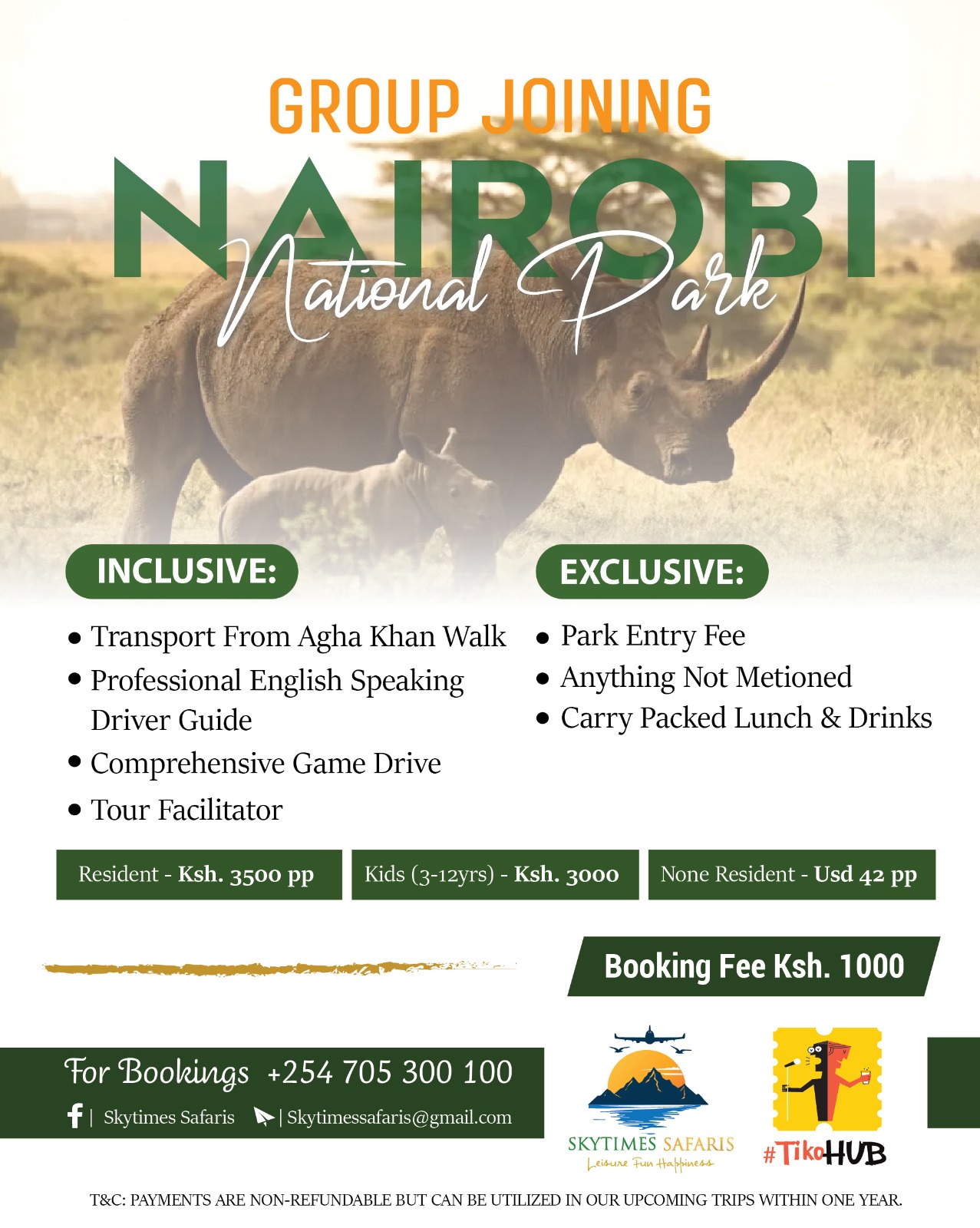 Group Joining Nairobi National Park