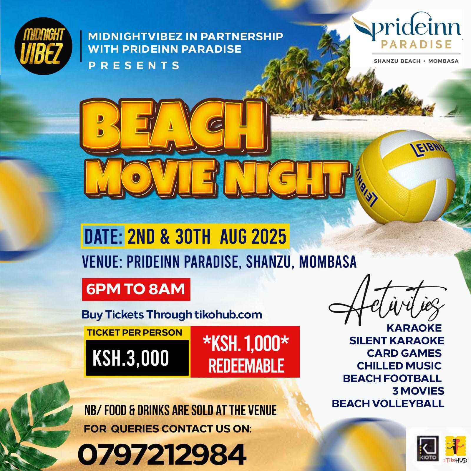 Beach Movie Night