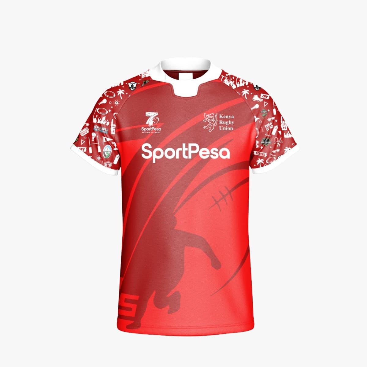 SportPesa 7s Fan Jersey Red
