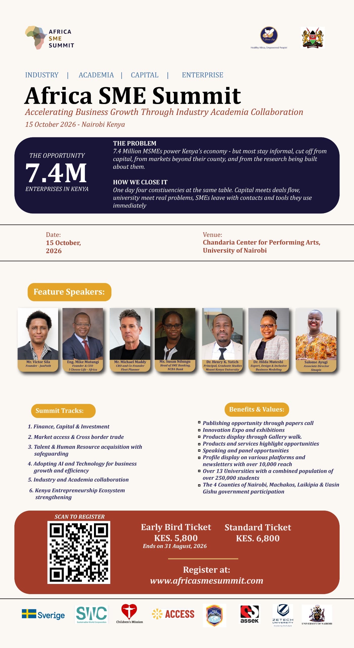 Africa SME’s Summit poster