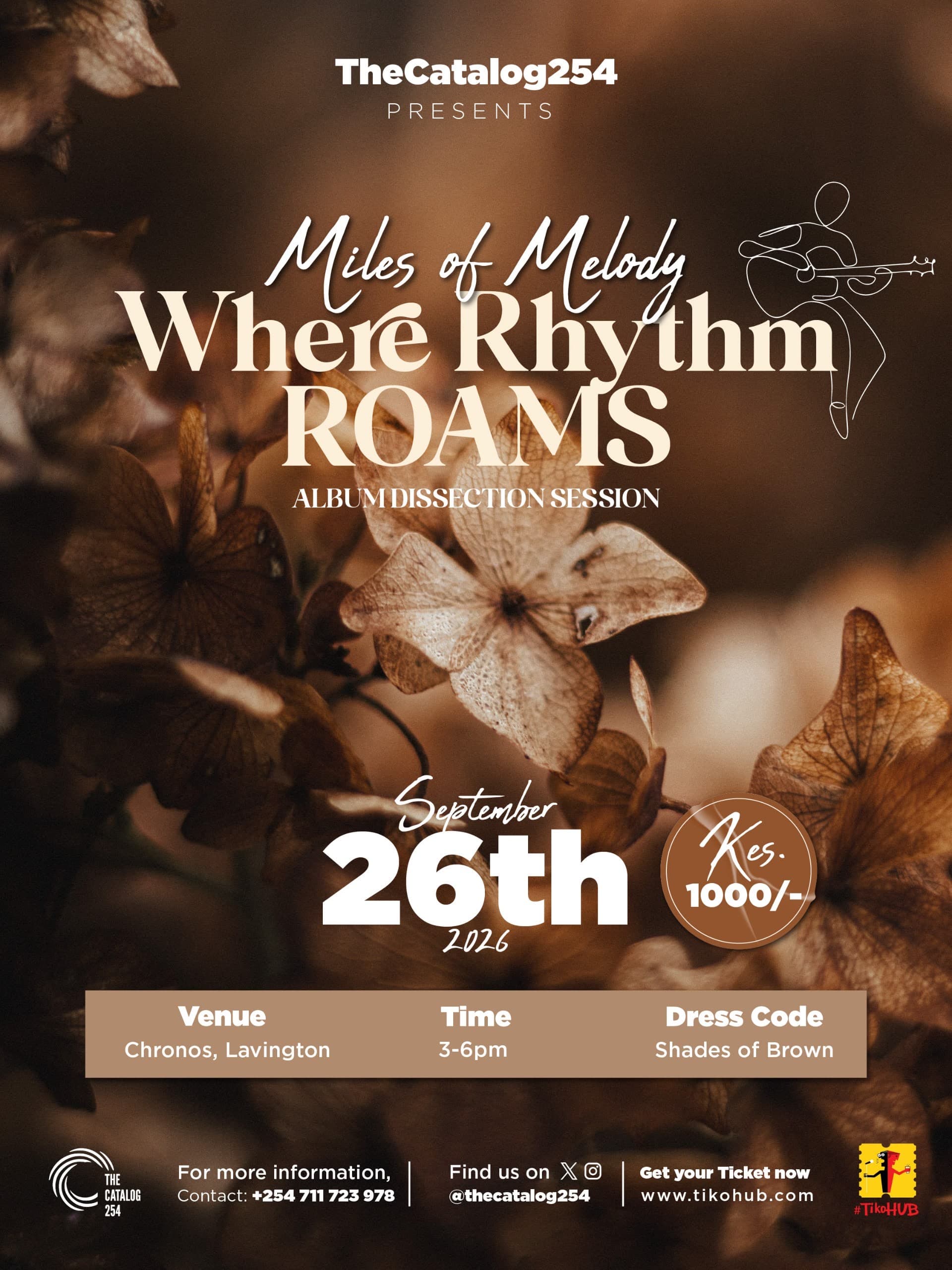 Miles of Melody, Where Rhythm roams poster