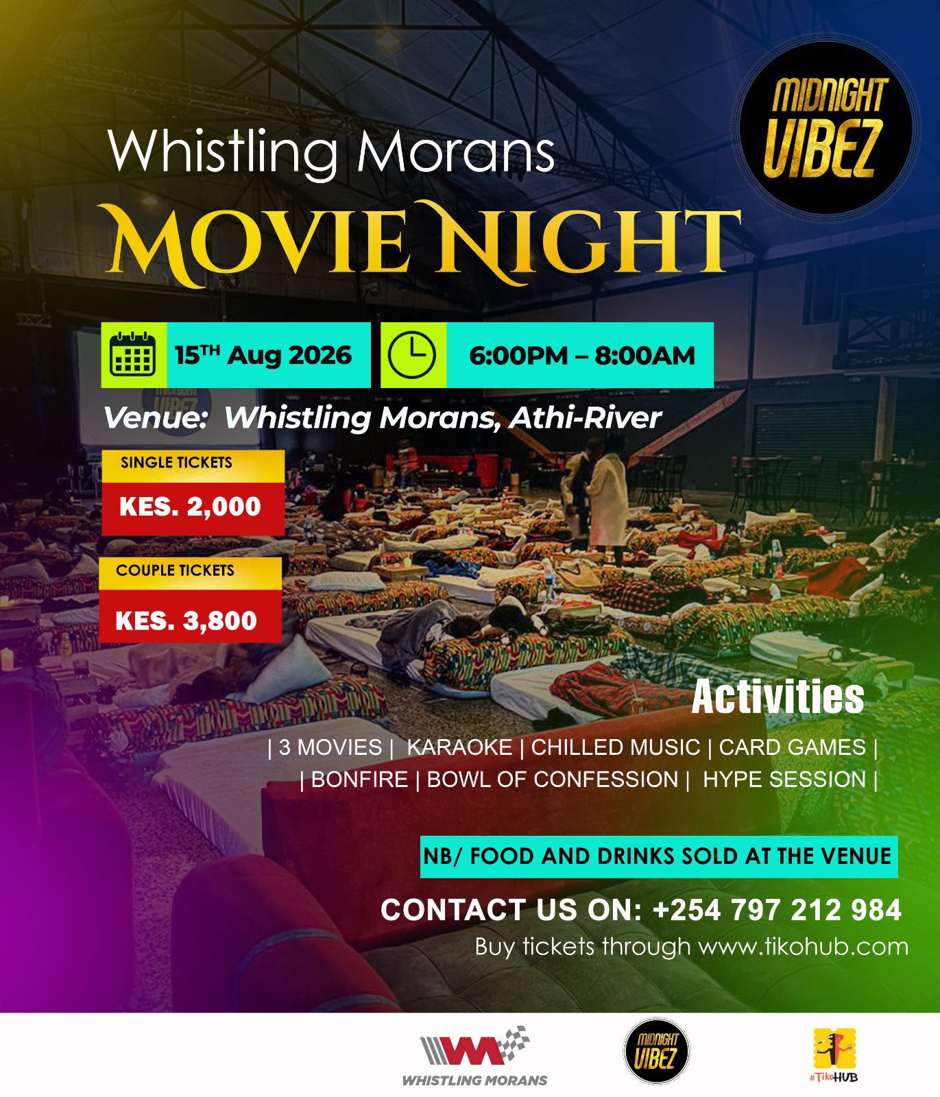 Whistling Morans Movie Night