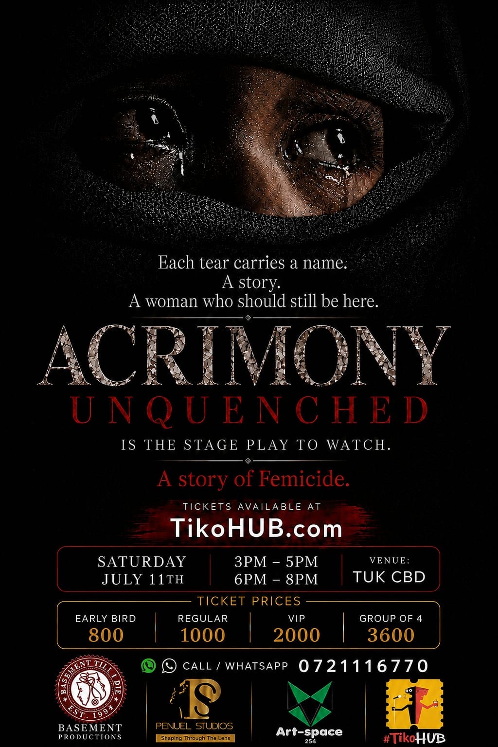 Acrimony Unquenched