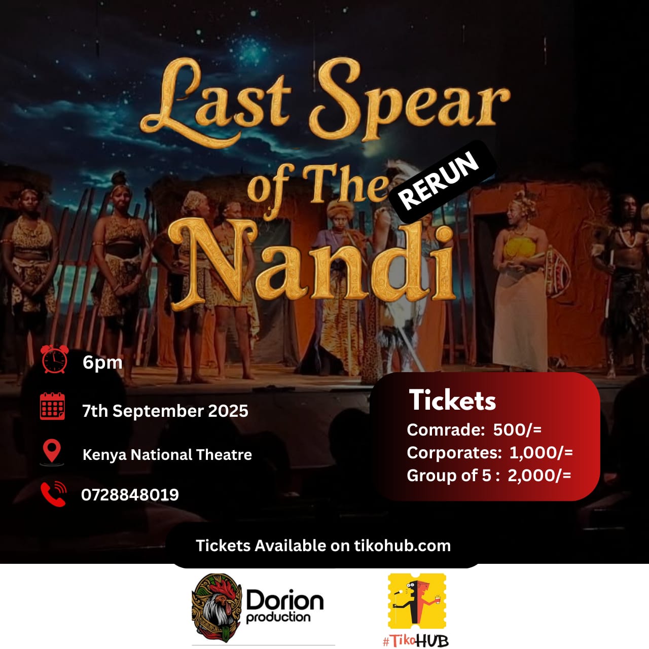 Last Spear of Nandi Rerun