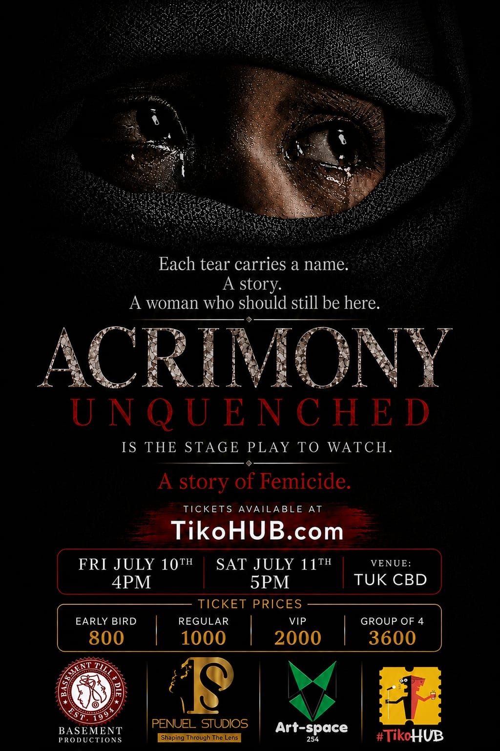 Acrimony Unquenched