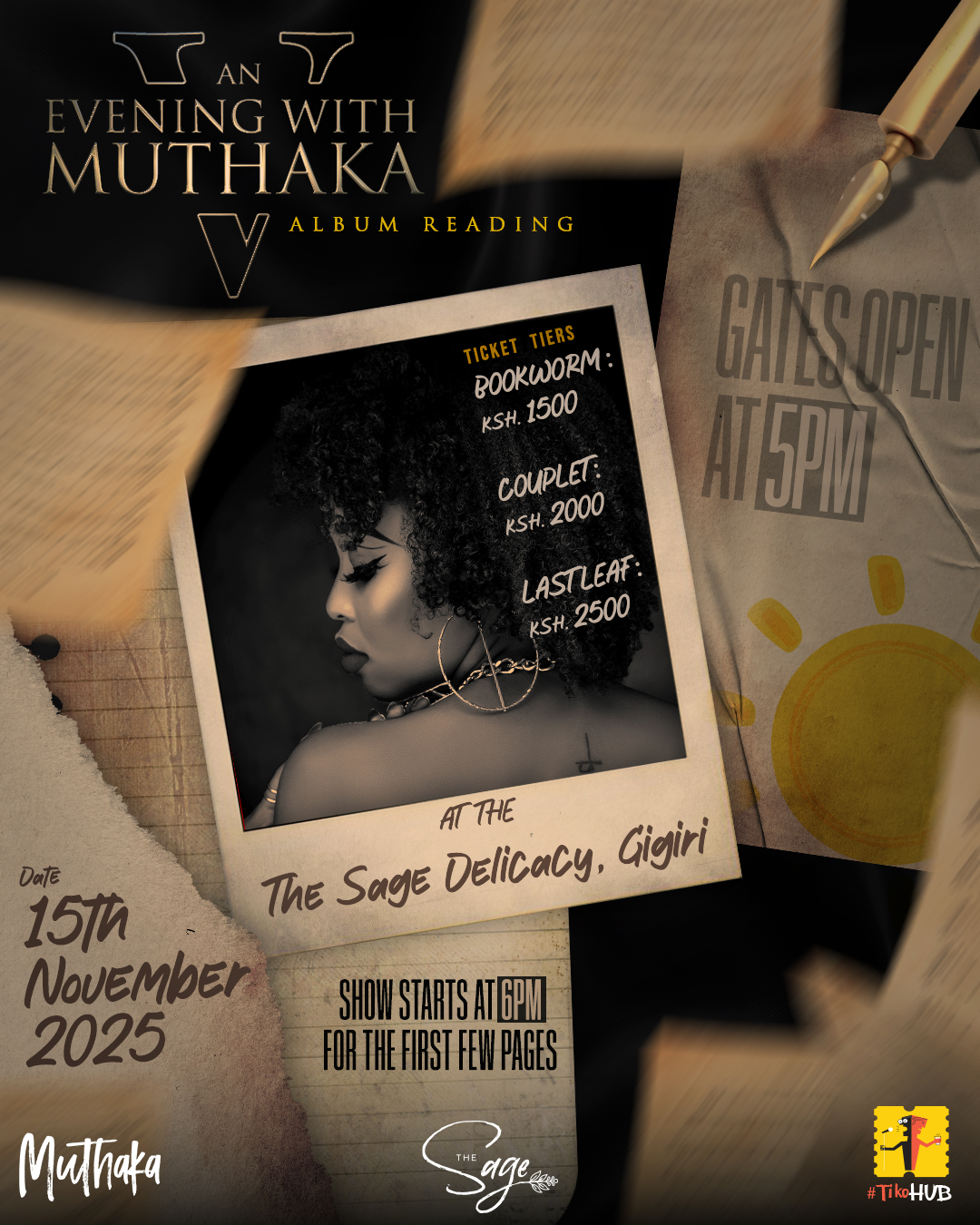 An Evening With Muthaka 5: Album Reading