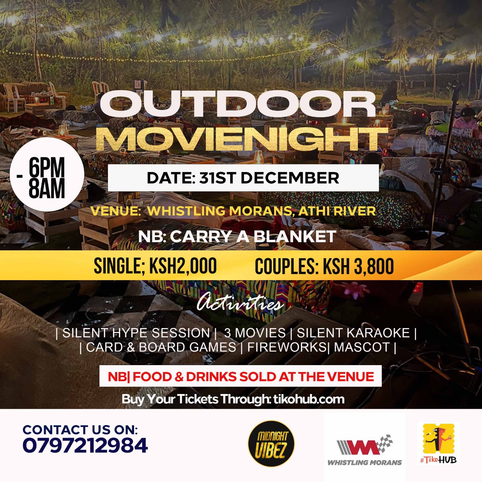 Outdoor Movie Night,Whistling Morans