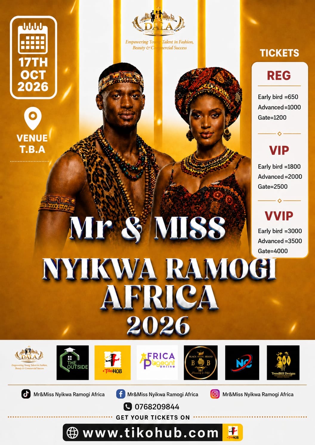 Mr & Miss Nyikwa Ramogi Africa