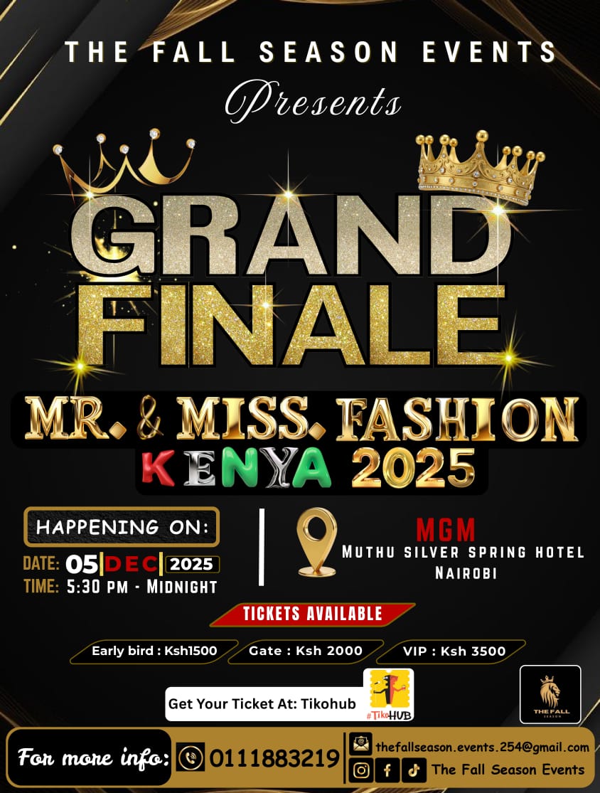 Mr and Miss Fashion Kenya 2025