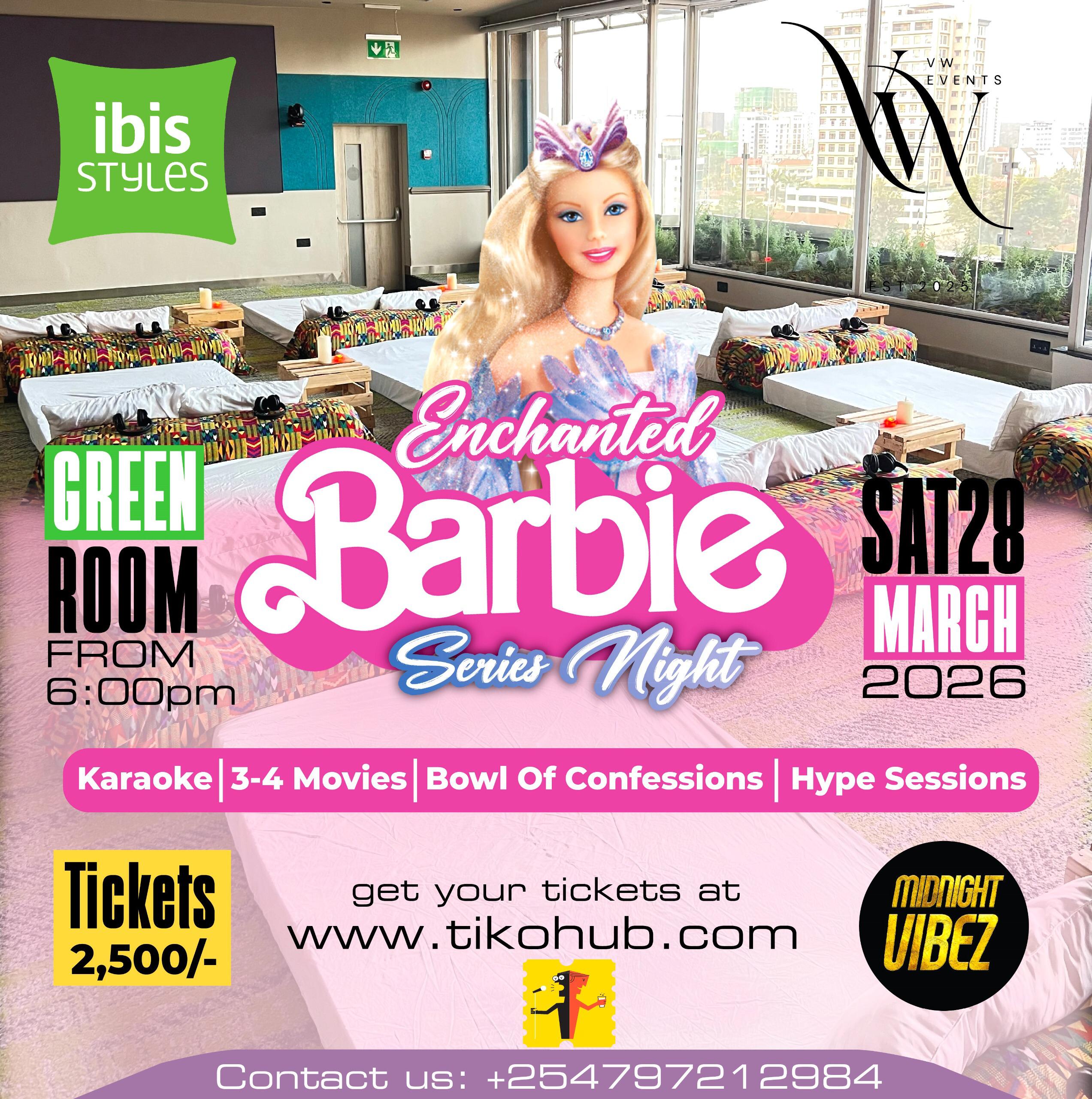 Enchanted Barbie Movie Night