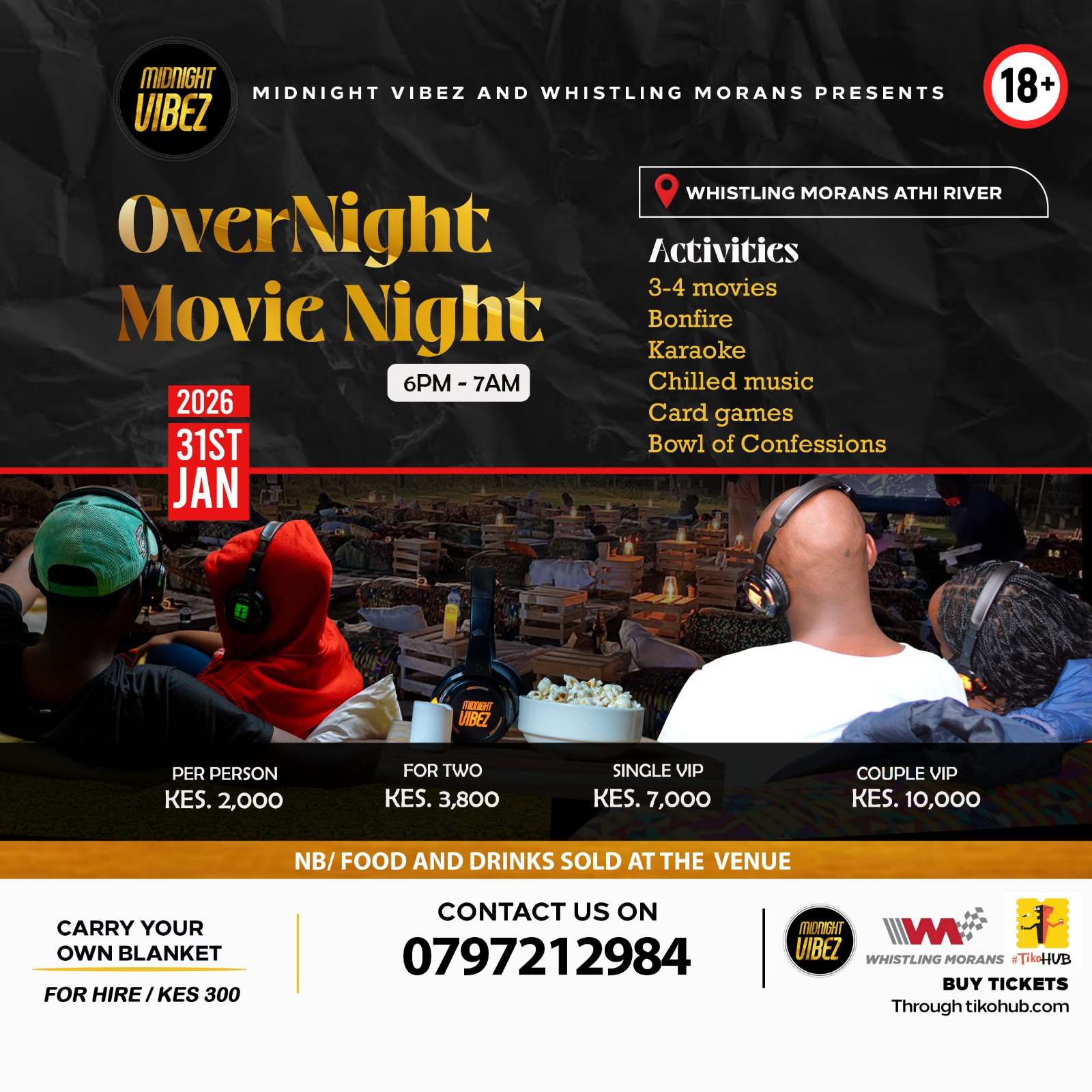 Overnight Movie Night
