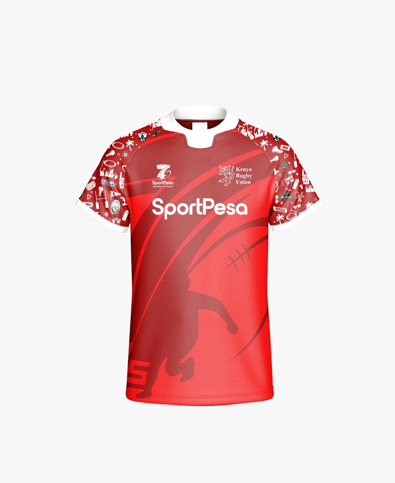 SportPesa 7s Fan Jersey Red